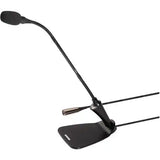 Shure CVG18D-B/C Centraverse 18" Gooseneck Condenser Microphone with Integrated Desktop Base (Black) Microphones Shure