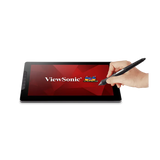 ViewSonic EMP-021-B0WW Replacement Pen Set for ViewBoard Pen Display ID1330 - Black Active Stylus with Buttons, Eraser, 3x Pen Tips, Pen Clip ViewSonic