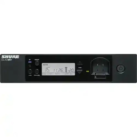 Shure GLXD14R+/93 Digital Wireless Rack System with WL93 Lavalier Microphone Z3 Band Microphones Shure