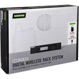 Shure GLXD14+/B98 Digital Wireless Instrument System with BETA 98H/C Microphone Z3 Band Microphones Shure