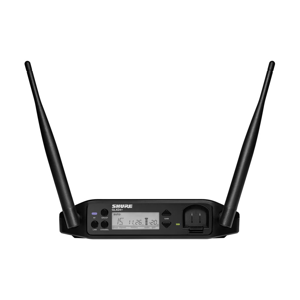 Shure GLXD14+/93 Digital Wireless Lavalier System with WL93 Microphone Z3 Band Microphones Shure