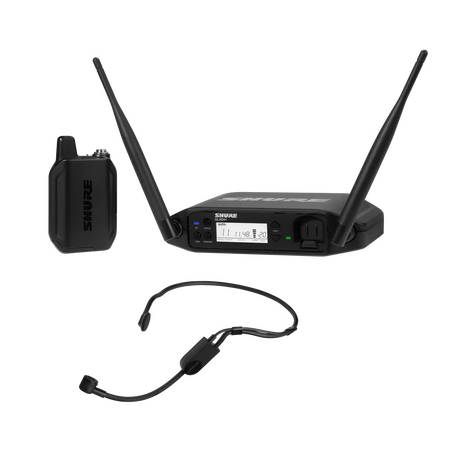 Shure GLXD14+/PGA31 Dual Band Wireless Headset System Microphones Shure