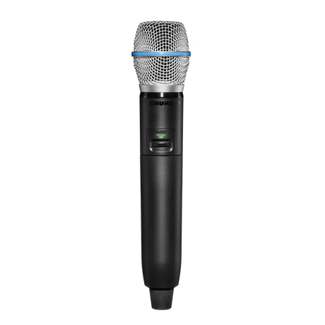 Shure GLX-D+ Dual-Band Rack Wireless System with BETA 87A Microphone Z3 Microphones Shure