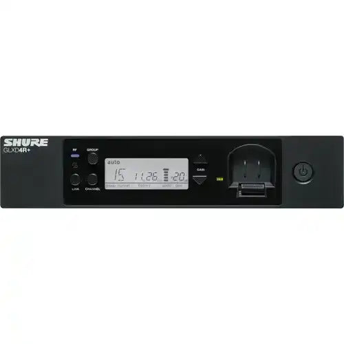 Shure GLXD24R+/B58 Digital Wireless Rack System with BETA 58A Vocal Microphone Z3 Band Microphones Shure