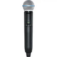 Shure GLXD2/B58A Handheld Transmitter with Beta 58A Microphone Capsule Microphones Shure