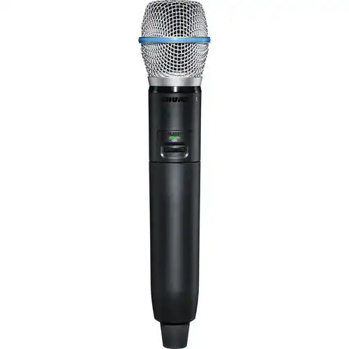 Shure GLXD2+/B87A Digital Wireless Dual Band Handheld Transmitter Microphones Shure
