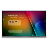 ViewSonic IFP5550-E2 55" 4K Interactive ViewBoard Bundle, 40-Point Multi-Touch, myViewBoard Suite, 40W Soundbar, 65W USB-C PD, WiFi Adapter with Rolling Mobile Trolley Cart Interactive Displays ViewSonic