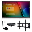 ViewSonic IFP8652-1C-C1 ViewBoard bundle includes the following items: - ViewBoard IFP8652-1C 4K Interactive display - VB-WIFI-005 Wi-Fi module - WMK-047-2 wall mount - NMP760 Chromebox Interactive Displays ViewSonic