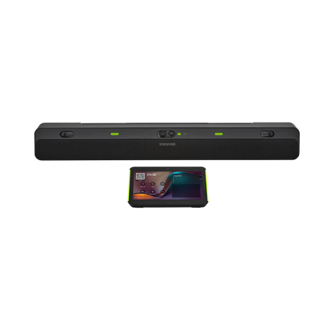 Shure IntelliMix Bar Pro Kit IMXBPK-B All-in-One Video Conference Bar - Black Video Conferencing Shure