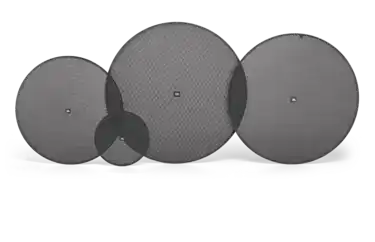 JBL MTC-418BG Pack of 6 – Round Black Magnetic Grilles for Control 418