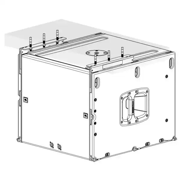 JBL P3287MX Ceiling Mount Accessory – Black Powder Coat