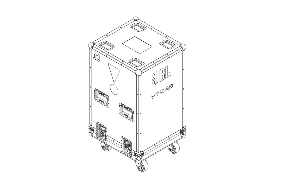 JBL VTX A6 Road Case – Transport & Storage for 4 Speakers