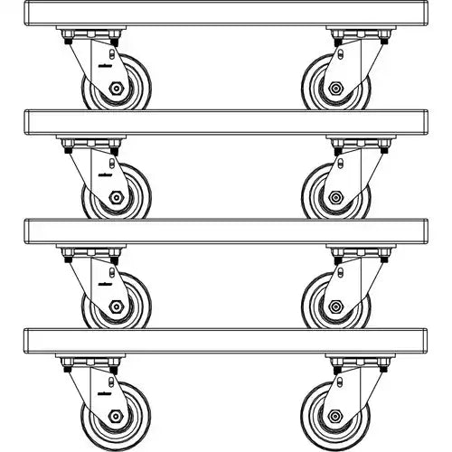 JBL SRX915SF VT Vertical Transporter – Transport Cart for SRX915SF Subwoofers