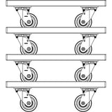 JBL SRX915SF VT Vertical Transporter – Transport Cart for SRX915SF Subwoofers