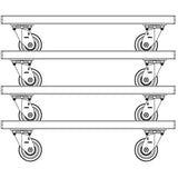 JBL SRX918S / SF VT Vertical Transporter – Subwoofer Transport Cart