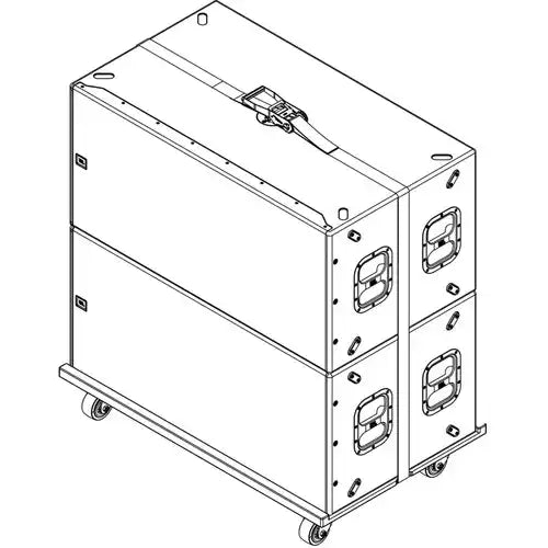 JBL P3506MX VT Vertical Transporter – SRX928S Subwoofers