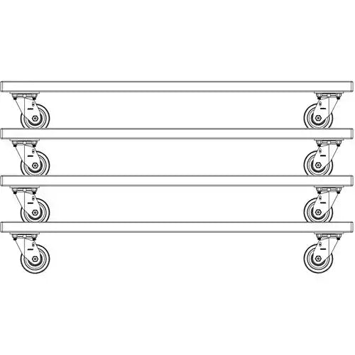 JBL P3506MX VT Vertical Transporter – SRX928S Subwoofers
