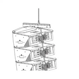 JBL SRX910LA AF Array Frame – Heavy-Duty Suspension for Up to 16 Speakers