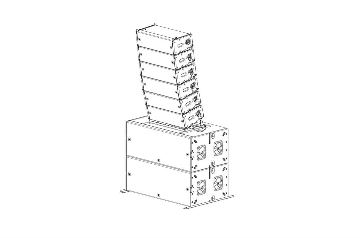 JBL VTX B28 GND – Ground Stack Stability Accessory for Subwoofers