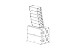 JBL VTX B28 GND – Ground Stack Stability Accessory for Subwoofers