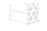 JBL VTX B28 GND – Ground Stack Stability Accessory for Subwoofers