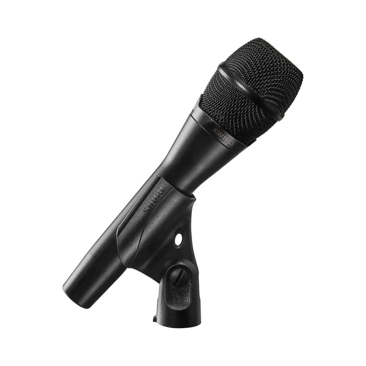Shure KSM11 Cardioid Condenser Vocal Microphone Black/Chrome Microphones Shure