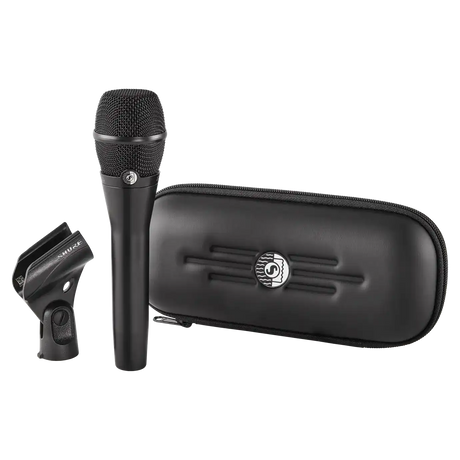 Shure KSM11 Cardioid Condenser Vocal Microphone Black/Chrome Microphones Shure