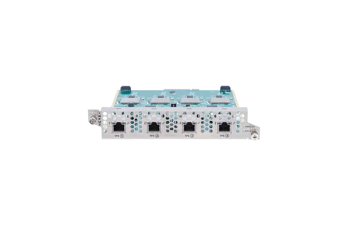 Lightware Interface Inout Plate LightWare MX2M-4TPX-IB Input Board – Creation Networks