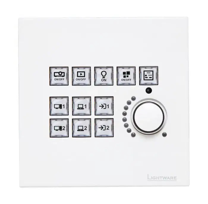 LightWare RAP-B511-UK-W Room Automation Panel