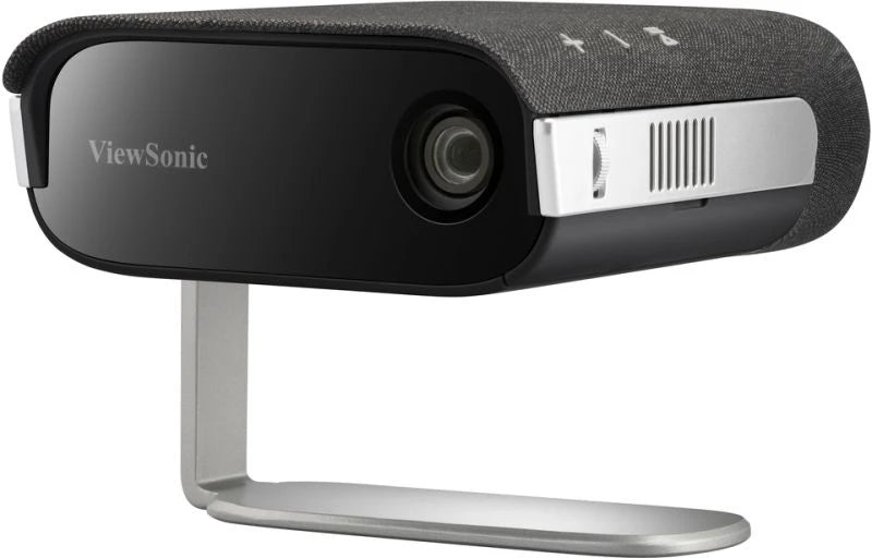 ViewSonic M1X Smart LED Portable Projector – 150 ANSI Lumens, WVGA (854x480p), Built-in Harman Kardon Speakers, Wi-Fi, Bluetooth, USB-C, 4-Hour Battery Life ViewSonic