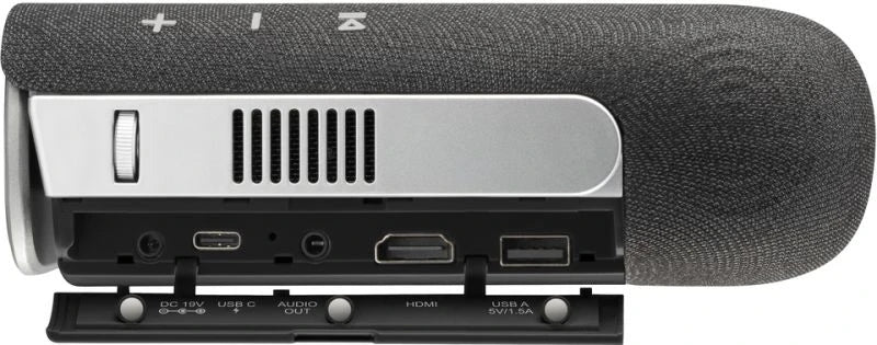 ViewSonic M1X Smart LED Portable Projector – 150 ANSI Lumens, WVGA (854x480p), Built-in Harman Kardon Speakers, Wi-Fi, Bluetooth, USB-C, 4-Hour Battery Life ViewSonic