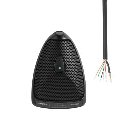 Shure MX392BE/O Microflex Boundary Microphone (Omnidirectional) Microphones Shure