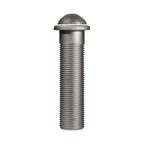 Shure MX395AL/BI-LED Microflex Low Profile Boundary Microphone (Brushed Aluminum, Bidirectional with LED) Microphnes Shure