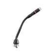 Shure MX405RLP/N-TA 5" Gooseneck Mic without Surface Mount Preamplifier (LED Ring) (No Capsule) (TAA-Compliant) Microphones Shure