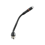 Shure MX405RLP/N-TA 5" Gooseneck Mic without Surface Mount Preamplifier (LED Ring) (No Capsule) (TAA-Compliant) Microphones Shure