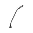 Shure MX410LPDF/C Microflex 10" Low-Profile Dualflex Gooseneck Microphone Cardioid Microphones Shure