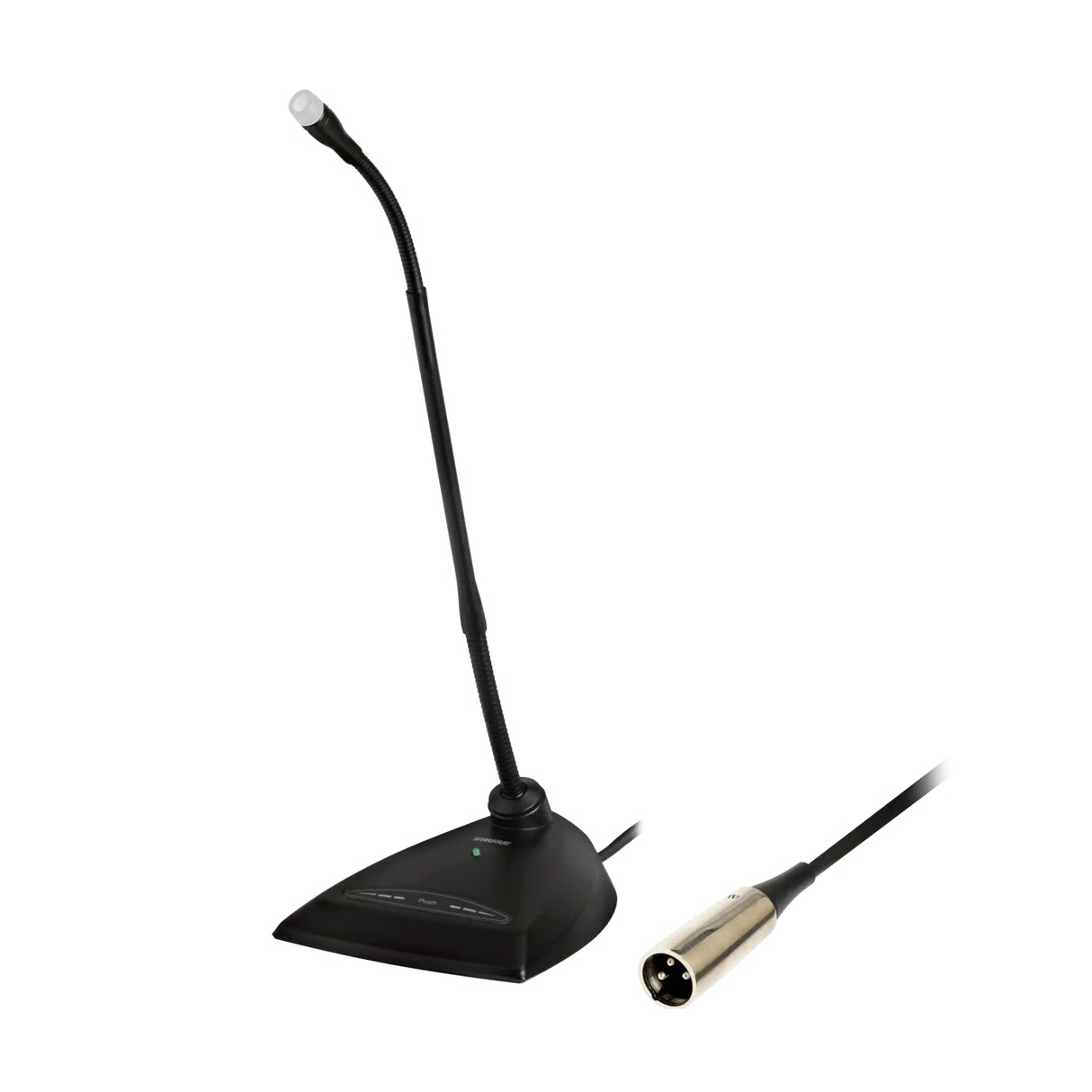 Shure MX412D/N Microflex 12" Gooseneck Microphone Cardioid with Desktop Base Microphones Shure