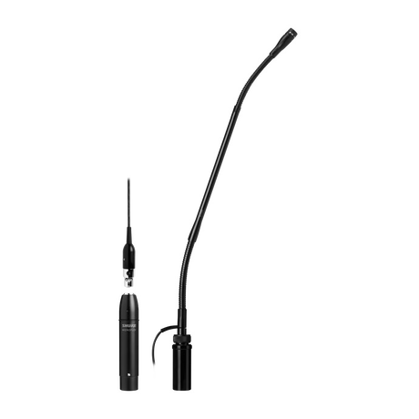 Shure MX412SE/C Microflex 12" Gooseneck Microphone Cardioid with Mute Switch Microphnes Shure