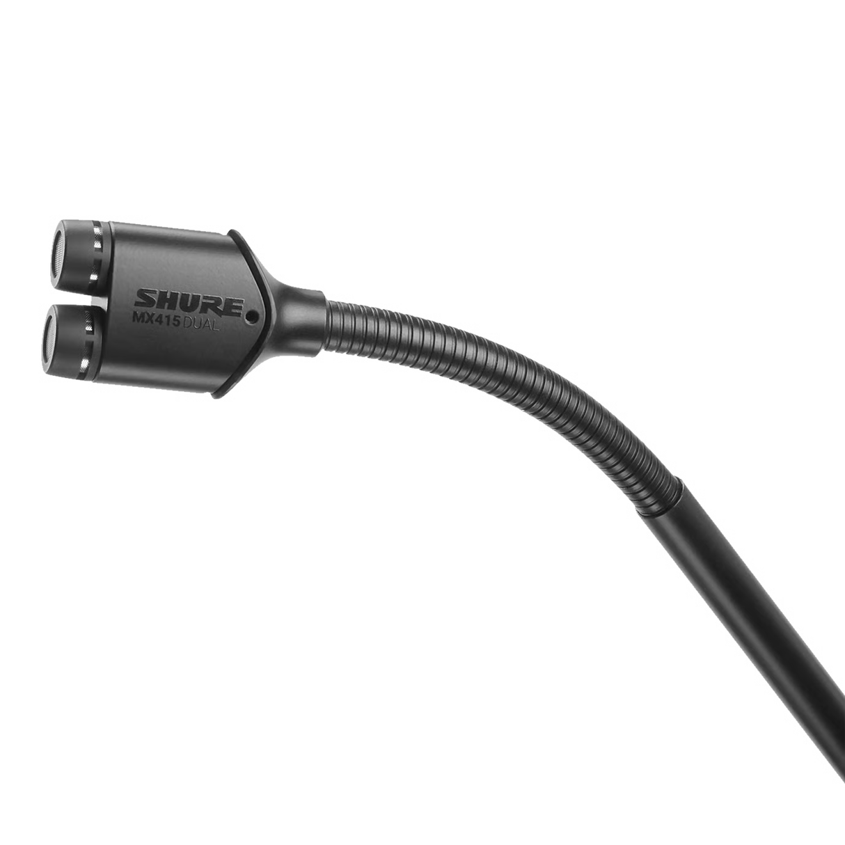 Shure MX415DUAL/C Microflex Dual Capsule Gooseneck Microphone (Cardioid) Microphones Shure