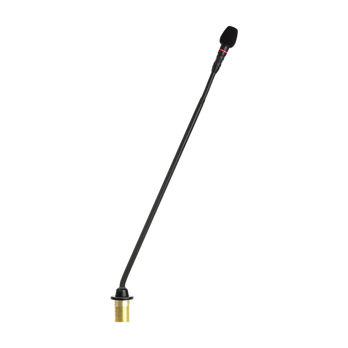 Shure MX415R/C Microflex 15" Gooseneck Microphone Cardioid with Light Ring Microphones Shure