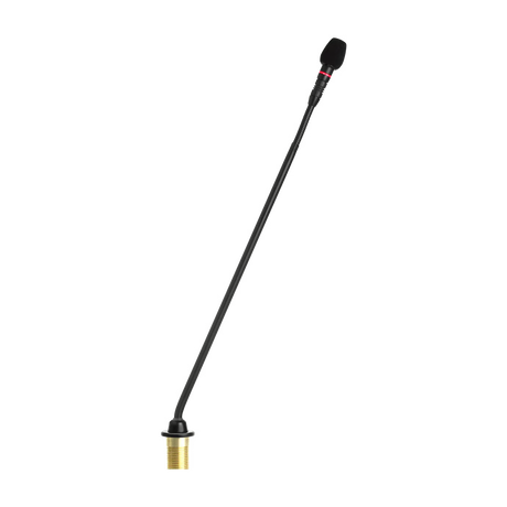 Shure MX415R/C Microflex 15" Gooseneck Microphone Cardioid with Light Ring Microphnes Shure