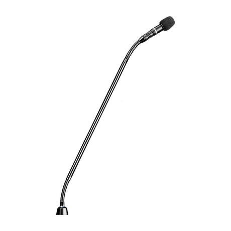 Shure MX415RLPDF/S Microflex 15" Gooseneck Microphone Supercardioid Low Profile with Light Ring Dualflex Microphnes Shure