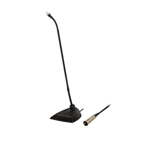 Shure MX418D/N Microflex Desktop Gooseneck Microphone (Omnidirectional) Microphones Shure