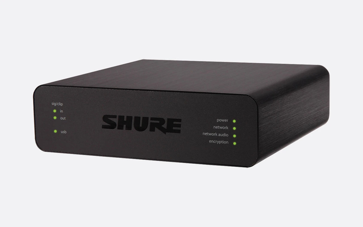 Shure MXA310AL-USB-P Microflex Advance Table Array Microphone and ANIUSB-MATRIX Audio Network Interface Bundle Microphones Shure