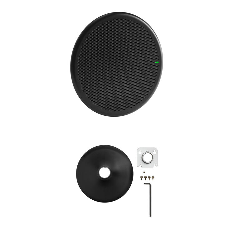 Shure MXA901B-R-PM-1.5-V / MXA901W-R-PM-1.5-V Microflex Advance Ceiling Microphone Pole Mount Bundle Audio Conferencing Shure