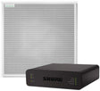 Shure MXA920W-S+USB-V Ceiling Microphone and USB Matrix Bundle Microphones Shure