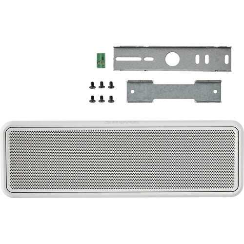 Shure MXP-3W Microflex Wall Mount Passive Loudspeaker (White) Microphones Shure