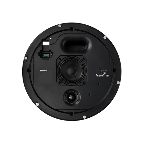 Shure MXP-5B-TB-V Microflex Ceiling Array Microphone and Loudspeaker System (Black, Networked) Video Conferencing Shure