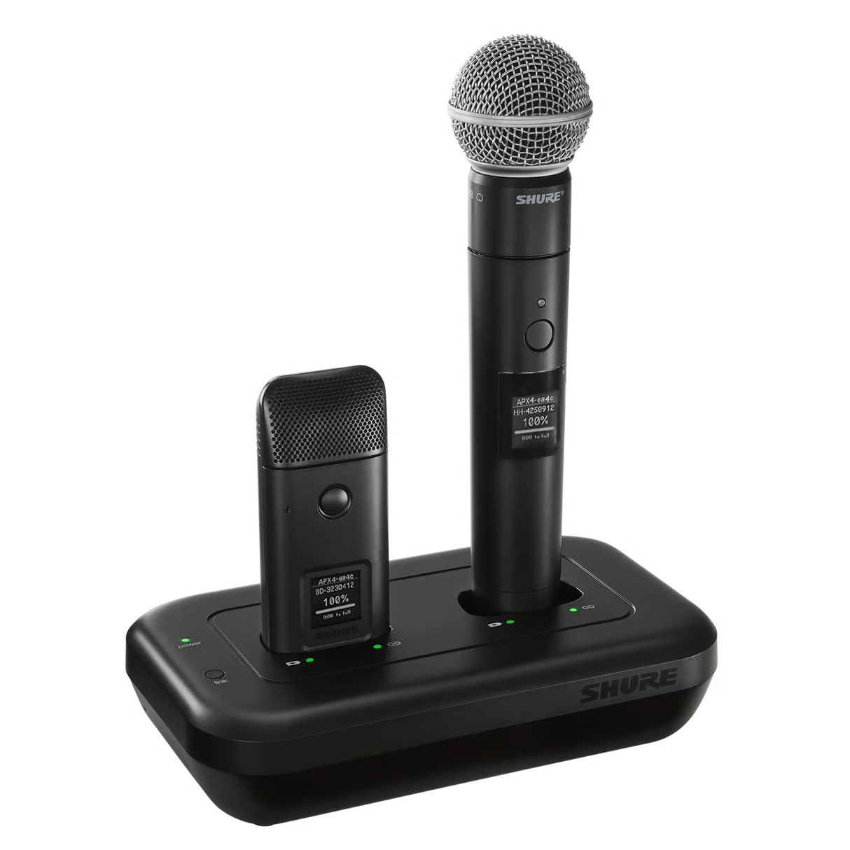 Shure MXWNDX2 Networked Charging Station for 2 Transmitters Microphones Shure