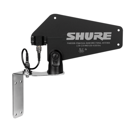 Shure PA805DB-RSMA Passive Dual Band Directional Antenna Microphones Shure